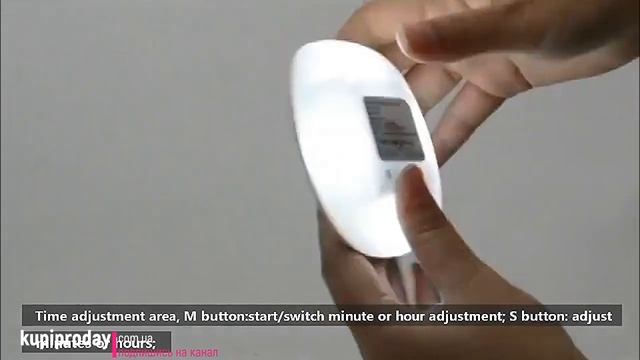 Ночник с датчиком движения на батарейках или аккумуляторе с дисплеем отображающее время смотреть онлайн