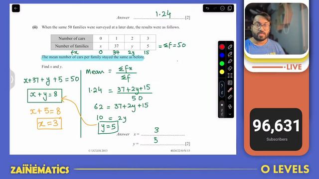 P2 STATISTICS PRACTICE MARATHON PART - 1 | O LEVELS (4024) | IGCSE 0580 смотреть онлайн