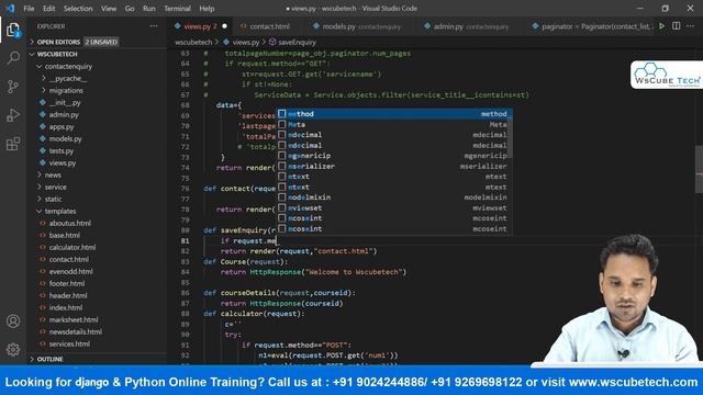 How to Save Form Data to Database | Django Model Form Tutorial | Django Tutorial смотреть онлайн