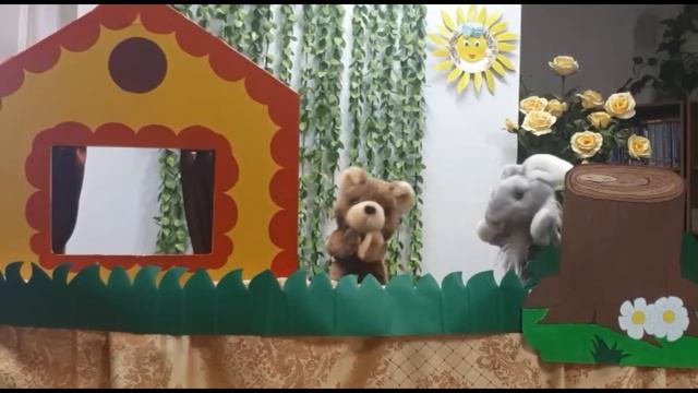 "Заюшкина избушка". Кукольный мини-спектакль смотреть онлайн