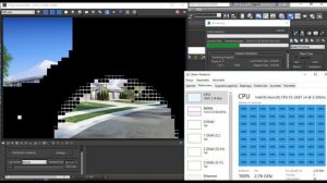 2x E5-2697v4 2.3ghz (36core/72thread) vray 3.40 cpu test