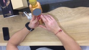 Обзор беспроводного караоке микрофона WS -1816-Rd