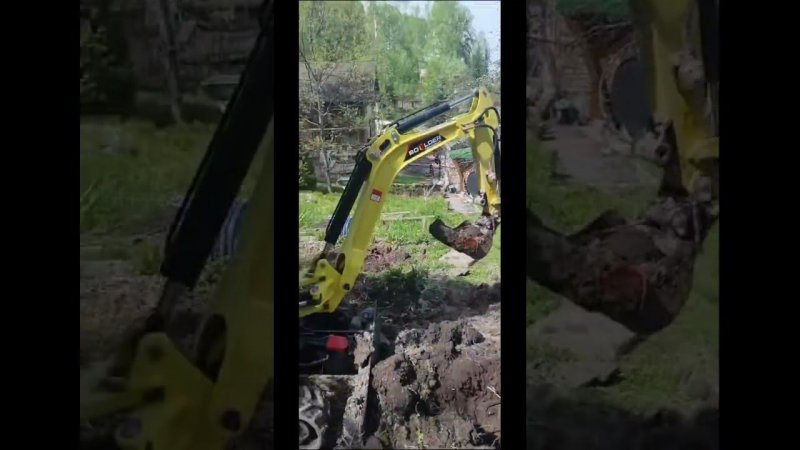 ⚡️ Boulder EX10 с бензиновым двигателем работает в Новокузнецке #boulder #болдер #спецтехника
