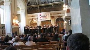 Coro della basilica di San Francesco in Assisi tournée a Leopoli