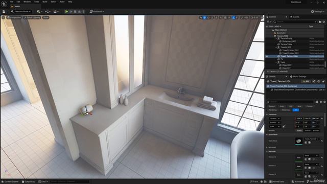 003 Copying, Merging and Placing Assets in the scene