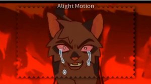 Уголёк. Коты воители. Оригинал анимация в описании