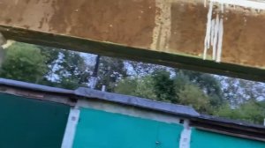 Крашу пол, стены, потолок в гараже краской спринтер АК 511 часть 1 #ремонт#гараж#ак511#краска