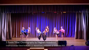 5. Exotic Tribal. Choreo by Nagham Aldaabool  || Отчётный концерт Dance Studio 25.5
