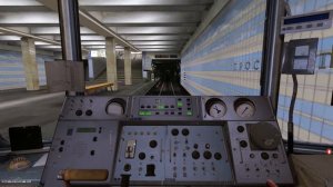 Trainz 12 Сокольническая линия метро. Обновлённая версия.