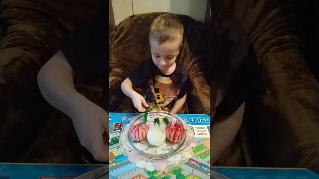 Хризантемы Из Лука Поделки из Овощей смотреть онлайн