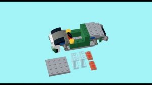 Lego 60288 alternative build 6 tutorial - Race Car