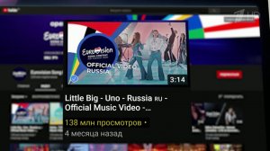 Клип российской группы Little Big набрал самое большое число просмотров в истории "Евровидения"