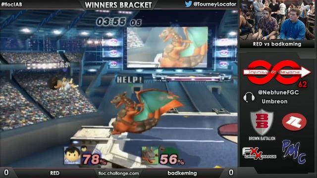 IaB! 62 PM - RED (Ness) vs badkeming (Charizard) - Winners Bracket смотреть онлайн