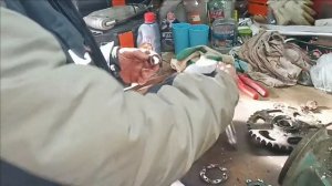 Детский квадроцикл из бензопилы Часть1