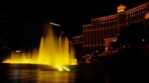 Las Vegas Bellagio Fountains time lapse taken with Sony Nex 7.