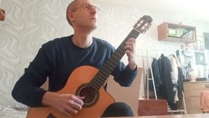 И. С. Бах. Прелюдия J. S. Bach - Prelude BWV 999 #рекомендации #гитара #бах #прелюдия #ВГИИК