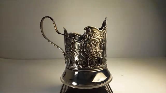 Юбилейный подарочный подстаканник 55 лет