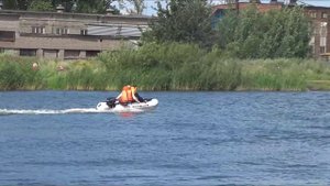 ПВХ лодки Альбатрос:обкатка