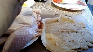 Курица с блинами _Масленица _