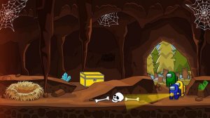 Saving "Pink" ep.4 | Choo Choo Charles versus Among US | BattleToon