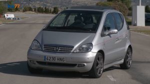 Mercedes-Benz Clase A (1997-2004) - Maniobra de esquiva (Moose test) y eslalon | km77.com