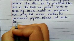 Essay on my summer vacation || Summer vacation essay