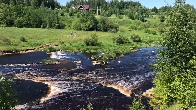 Саблинские водопады//Ленинградская область