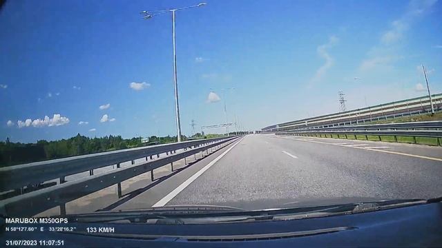 Из Бологое в Петербург по М11 (часть 1) 31.07.2023 смотреть онлайн