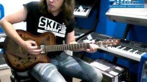 Обзор электрогитары Godin F5 Flat Five X Canada 2000s | Сергей Табачников | SKIFMUSIC