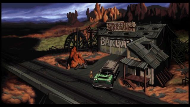 Full Throttle Remastered. 04. Бар и Дальнобойщик