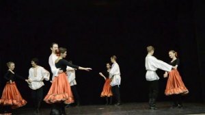 Народный танец "Вдоль по Питерской". Хореограф Петрова Т.А. МГТК Филатова