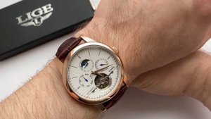 ДАРИМ ЧАСЫ! Механика LIGE с Aliexpress за $33!