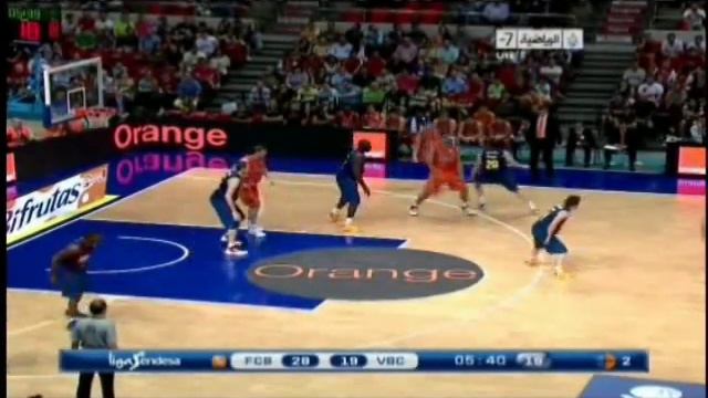 Вбрасывание  мяча из-за лицевой линии (Out of bounds baseline )