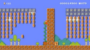 Super Mario Maker TOP 5 RUNNING COURSES - Run for Your Life (Wii U)