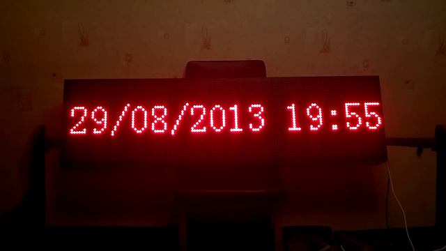 Варианты эффектов и динамика рамки. Бегущая строка 128 см * 32 см смотреть онлайн