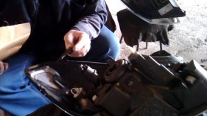 Восстанавливаю пайкой фары рено сандеро часть 1