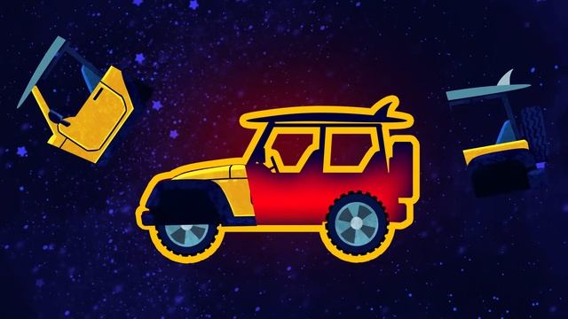 10-я серия | Что это Макс? | Развивающий мультик - Собираем силуэт | Машинки, Джип, Внедорожник смотреть онлайн