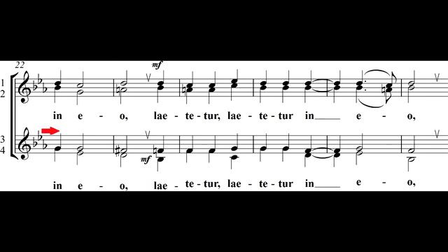 Cantate Domino SSAA - G. Pitoni studio voce 3 смотреть онлайн