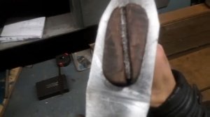 Самодельный топор из нержавейки (доделал)