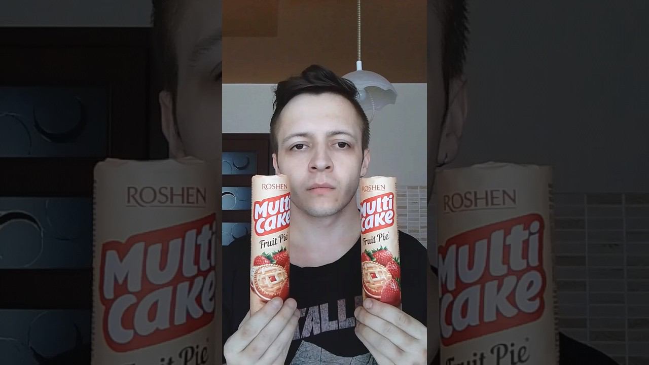 ПЕЧЕНЬЕ С КЛУБНИКОЙ ROSHEN MULTICAKE. ПЕЧЕНЬЕ С КЛУБНИЧНОЙ НАЧИНКОЙ РОШЕН МУЛЬТИКЕЙК