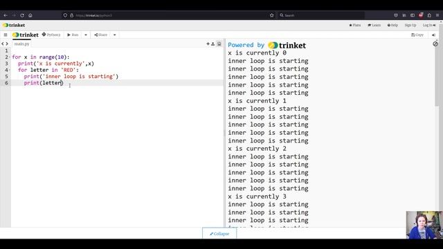 Python Loops and Nested Loops