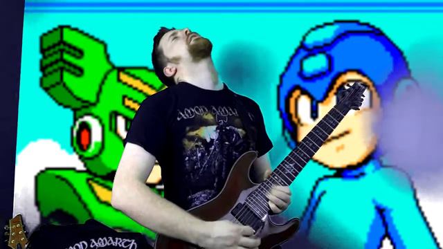 Tornado Man Mega Man 9 Metal Guitar Cover смотреть онлайн