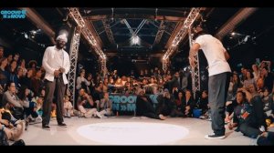 ½ Final Popping BATTLE GROOVE'N'MVOE 2018 | Dickson Vs Ness