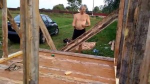 Бытовка своими руками. Часть 2. Каркас.
