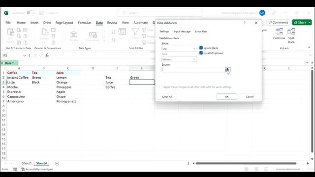 Dependent Drop Down List Cell After Selection Changed With VBA Code смотреть онлайн