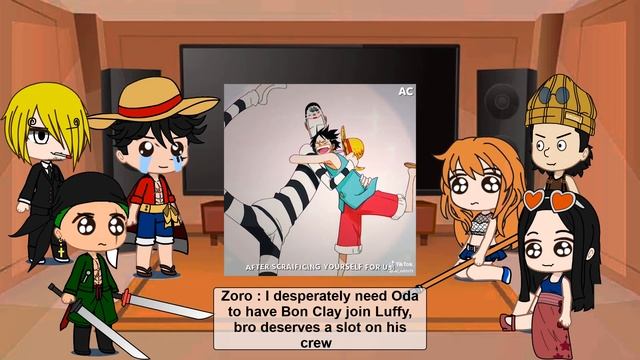 ? Straw hats react to Random Tiktoks | Part 2 | One piece | Luffy | Gacha Club смотреть онлайн