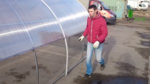 Теплица с открывающейся крышей Ботаник™ ТЮЛЬПАН