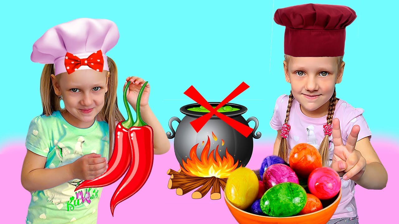 Настя хочет играть дома и готовит еду с сюрпризом для папы смотреть онлайн
