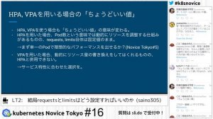 Kubernetes Novice Tokyo #16