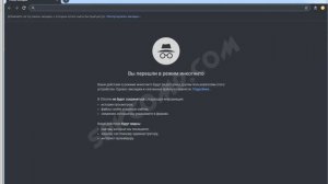 Режим инкогнито или приватный режим в браузере Google Chrome.